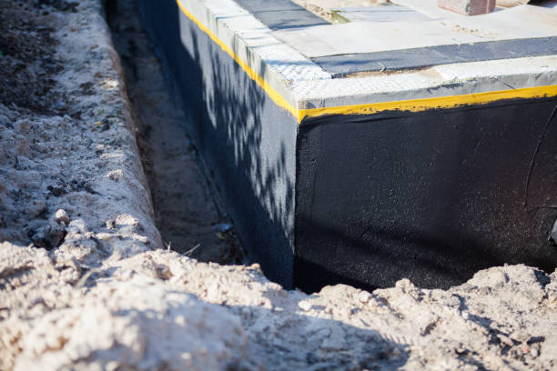 Professional Foundation Crack Repair technician working in Lawrence Township, NJ